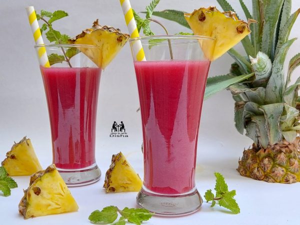 Beet pineapple ginger